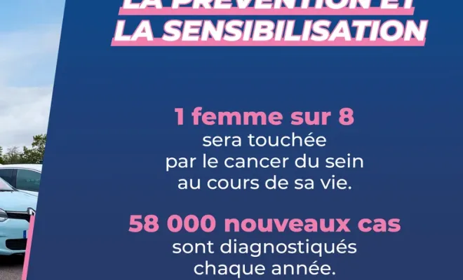 Corse Pare-Brise à Bastia s'engage pour Octobre Rose avec France Pare-Brise, Bastia, Corse Pare-Brise