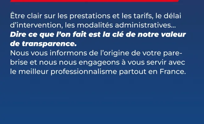 Valeur du mois : transparence, Bastia, Corse Pare-Brise