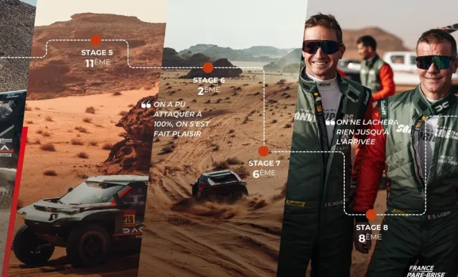 Clap de fin pour le Dakar 2026, Bastia, Corse Pare-Brise