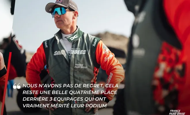 Clap de fin pour le Dakar 2026, Bastia, Corse Pare-Brise